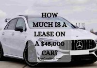 How Much Is a lease on a $45000 Car?