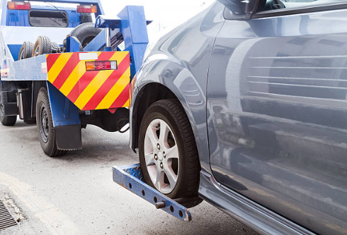 Car Gets Towed