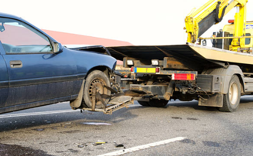 Towed Car Back