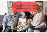 Income Requirements to be a Foster Parent